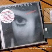 El texto musical OUT OF THE BLUE de FOREIGNER también está presente en el álbum Inside information (1987)