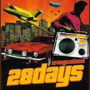 El texto musical ROLLIN GANG de 28 DAYS también está presente en el álbum Upstyledown (2000)