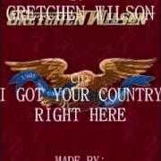 El texto musical WALK ON WATER de GRETCHEN WILSON también está presente en el álbum I got your country right here (2010)