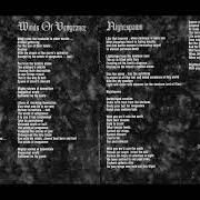 El texto musical TRINITIAN DAMNATION de GRIEF OF EMERALD también está presente en el álbum Nightspawn (1998)