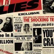 El texto musical ONE IN A MILLION de GUNS'N'ROSES también está presente en el álbum G n' r lies (1988)