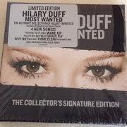 El texto musical SO YESTERDAY de HILARY DUFF también está presente en el álbum Most wanted (2005)