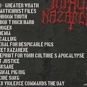 El texto musical WHEN VIOLENCE COMMANDS THE DAY de IMPALED NAZARENE también está presente en el álbum Manifest (2007)
