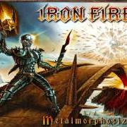 El texto musical REBORN TO DARKNESS de IRON FIRE también está presente en el álbum Metalmorphosized