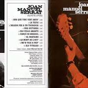 El texto musical SERIA FANTÀSTIC de JOAN MANUEL SERRAT también está presente en el álbum Fa vint anys que tinc vint anys (1984)