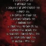 El texto musical SLAIN FATE de KRISIUN también está presente en el álbum Bloodshed (2004)
