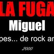 El texto musical PEDAZO DE MORÓN de LA FUGA también está presente en el álbum A golpes... (2000)