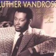 El texto musical THE NIGHT I FELL IN LOVE de LUTHER VANDROSS también está presente en el álbum The night i fell in love