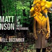 El texto musical I BELIEVE IN FATHER CHRISTMAS de MATT NATHANSON también está presente en el álbum Farewell december (2020)