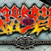 El texto musical UNHOLY BLASPHEMIES de MORBID ANGEL también está presente en el álbum Abominations of desolation (1991)