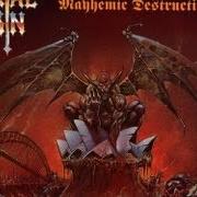 El texto musical BLOOD, DEATH, HATRED de MORTAL SIN también está presente en el álbum Mayhemic destruction (1987)