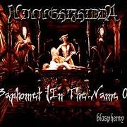 El texto musical CRUCIFY THE LAMBS OF CHRIST de NINNGHIZHIDDA también está presente en el álbum Blasphemy (1999)