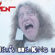 El texto musical ALL HELL'S BREAKING LOOSE de RAVEN también está presente en el álbum All hell's breaking loose (2023)