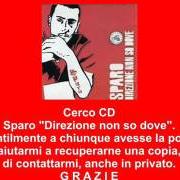El texto musical POETA STRAMPALATO de SPARO también está presente en el álbum Direzione non so dove (2002)