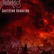 El texto musical THEY FEED ON FEAR de THANATOS también está presente en el álbum Justified genocide (2009)