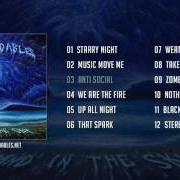 El texto musical STARRY NIGHT de THE EXPENDABLES también está presente en el álbum Sand in the sky (2015)