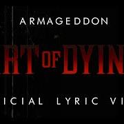 El texto musical NEVER EASY de ART OF DYING también está presente en el álbum Armageddon (2019)