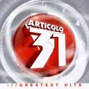 El texto musical VOLUME de ARTICOLO 31 también está presente en el álbum Greatest hits (2000)