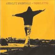 El texto musical NEL GIUSTO POSTO de ASSALTI FRONTALI también está presente en el álbum Conflitto (1996)