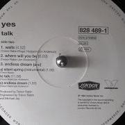 El texto musical STATE OF PLAY de YES también está presente en el álbum Talk (1994)
