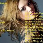 El texto musical ME OLVIDARAS de YURIDIA también está presente en el álbum Esencial de yuridia (2013)