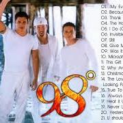 El texto musical BECAUSE OF YOU de 98 DEGREES también está presente en el álbum 98 degrees and rising (1998)