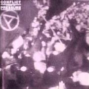 El texto musical BLIND ATTACK de CONFLICT también está presente en el álbum Increase the pressure (1984)