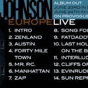 El texto musical FORTY MILE TOWN de ERIC JOHNSON también está presente en el álbum Europe live (2014)