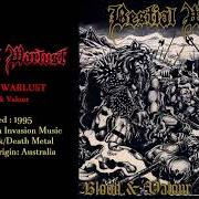 El texto musical I, THE WARRIOR de BESTIAL WARLUST también está presente en el álbum Blood & valor (1995)