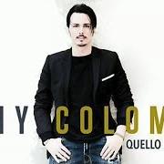 El texto musical AMORE DI GHIACCIO de TONY COLOMBO también está presente en el álbum Quello che vorrei (2015)