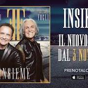 El texto musical INSEGUENDO LA MIA VITA de RICCARDO FOGLI también está presente en el álbum Insieme (2017)