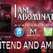 El texto musical TO REBUILD de I AM ABOMINATION también está presente en el álbum Let the future tell the truth (2012)