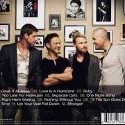 El texto musical RUBY de BOYZONE también está presente en el álbum Brother (2010)