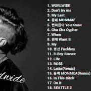 El texto musical DON'T TRY ME de JAY PARK también está presente en el álbum Worldwide (2015)