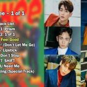 El texto musical DON'T STOP de SHINEE también está presente en el álbum 1 and 1 (2016)