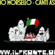 El texto musical SUL CEMENTO UN FIORE NERO NASCERÀ de MASSIMO MORSELLO también está presente en el álbum Nostri canti assassini (1981)