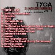 El texto musical STORM de TYGA también está presente en el álbum Black thoughts: vol. 2 (2011)