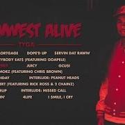 El texto musical HAPPY BIRTHDAY de TYGA también está presente en el álbum Rawwest alive (2016)