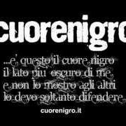 El texto musical IL TUO LIMITE SEI TU de CUORENIGRO también está presente en el álbum La parte più oscura di me