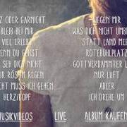 El texto musical VIELLEICHT MUSS ICH GEHEN de TIEMO HAUER también está presente en el álbum Camílle (2014)