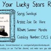 El texto musical SUNDAYS de JOIE DE VIVRE también está presente en el álbum Summer months (2009)