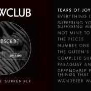El texto musical TEARS OF JOY de SLOW CLUB también está presente en el álbum Complete surrender (2014)
