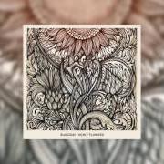 El texto musical MONDAY de BLAUDZUN también está presente en el álbum Heavy flowers (2012)