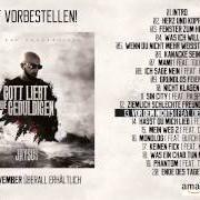 El texto musical PHANTOM de JAYSUS también está presente en el álbum Gott liebt die geduldigen (2014)