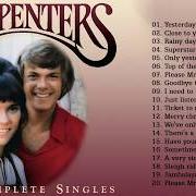 El texto musical I NEED TO BE IN LOVE de THE CARPENTERS también está presente en el álbum The nation's favourite songs (2016)