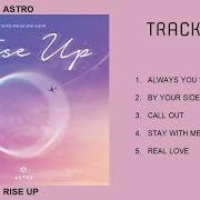 El texto musical BY YOUR SIDE de ASTRO también está presente en el álbum Rise up (2018)