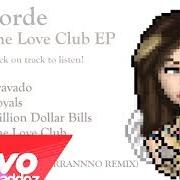 El texto musical THE LOVE CLUB de LORDE también está presente en el álbum The love club (2013)