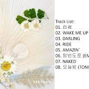 El texto musical NAKED de TAEYANG también está presente en el álbum White night (2017)