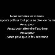 El texto musical QUELQUES MOTS de MARC DUPRÉ también está presente en el álbum Nous sommes les mêmes (2013)