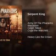 El texto musical BLOOD STORM de ARMY OF THE PHARAOHS también está presente en el álbum Heavy lies the crown (2014)